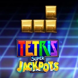 Tetris Super Jackpots logo by WMS at Maneki Spins Casino